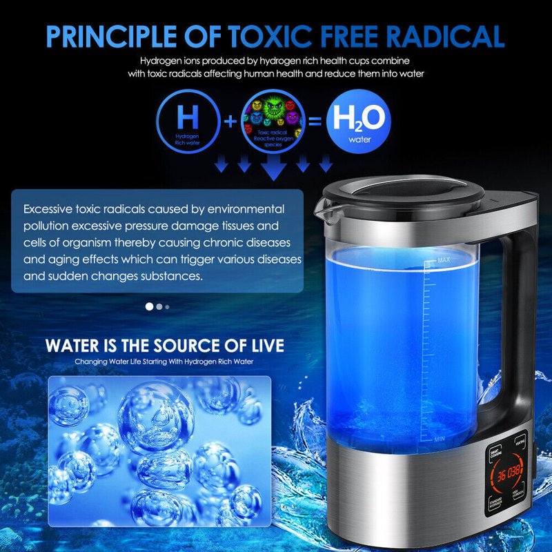 Hydro Blast Hydro Ionizer Water Bottle